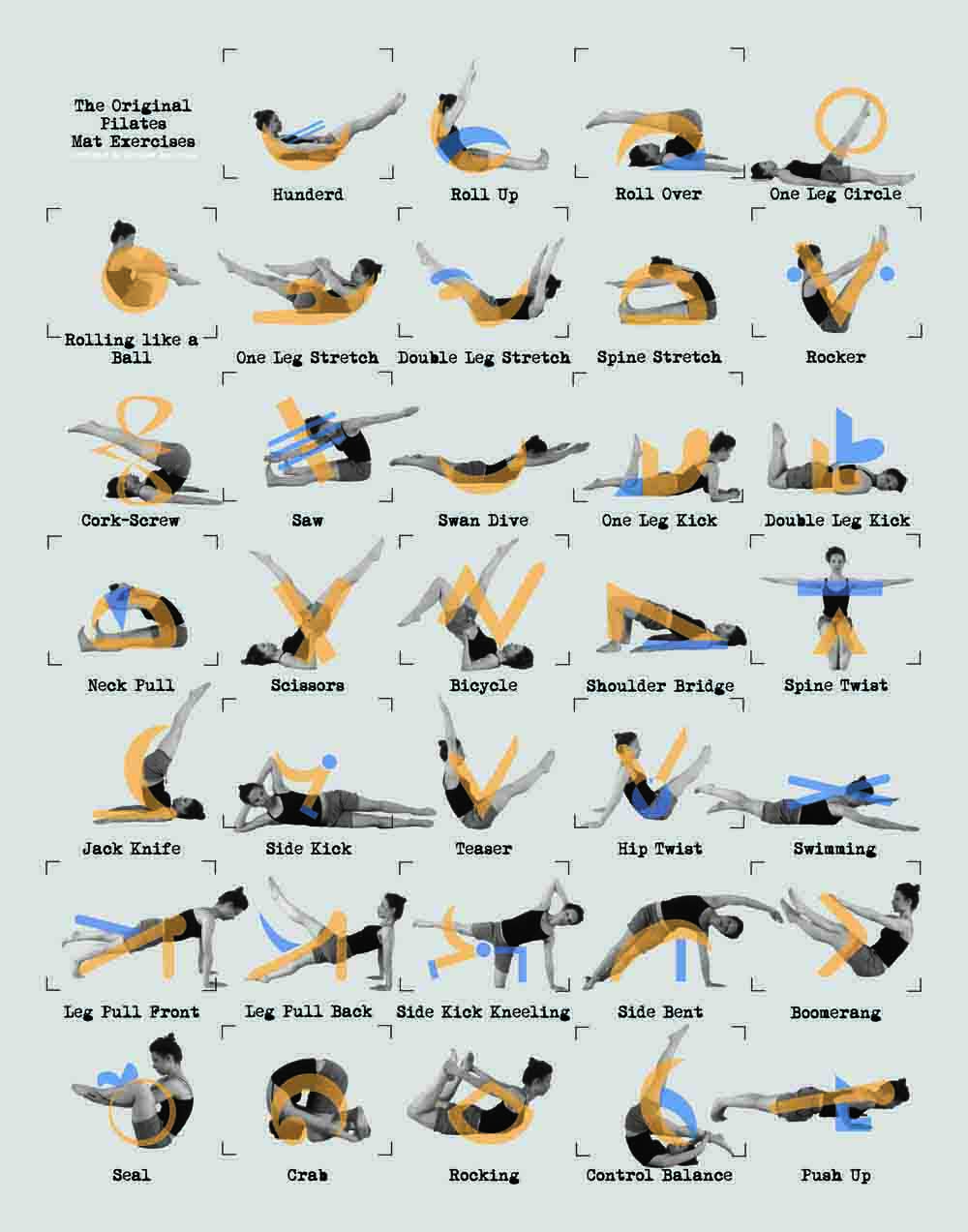 De originele mat-oefeningen