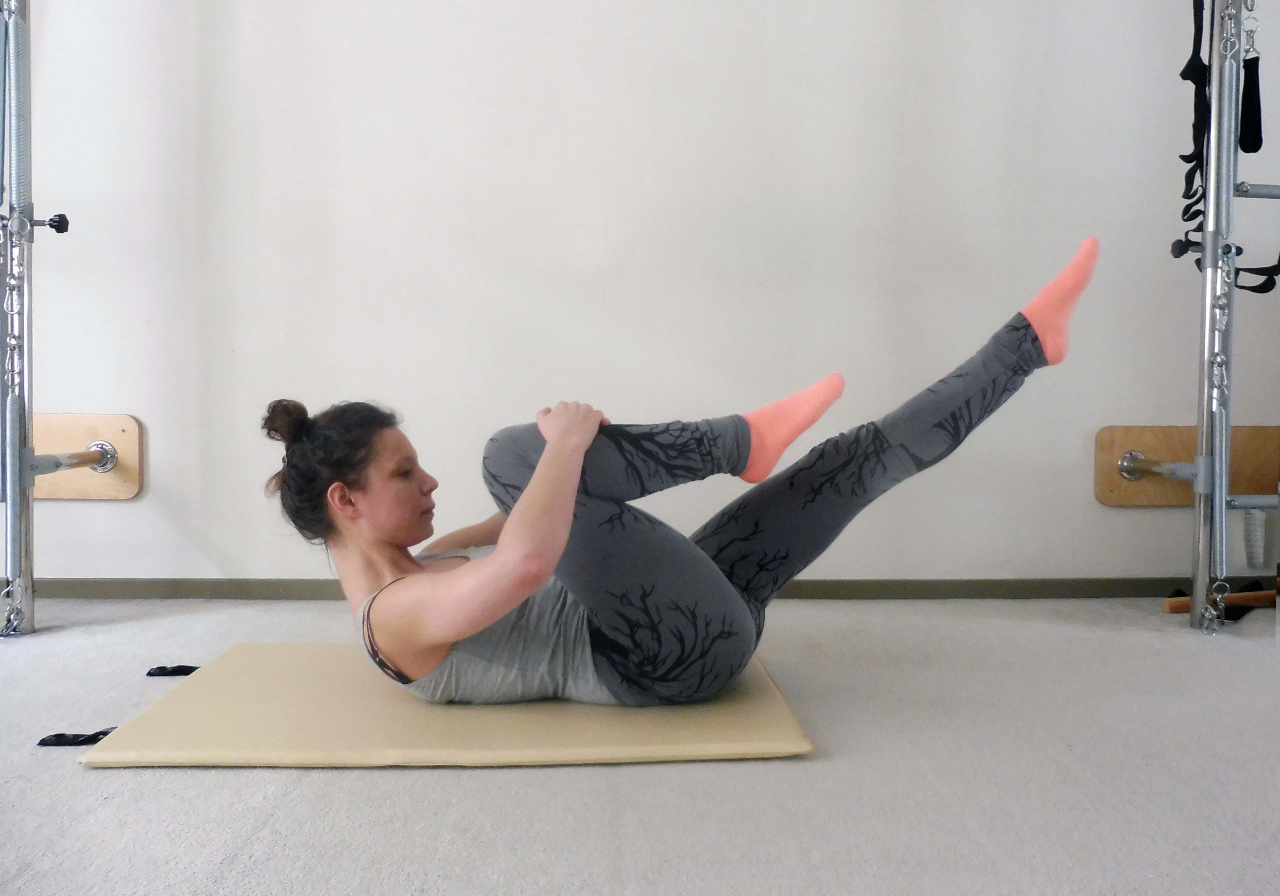 Single Leg Stretch Mat